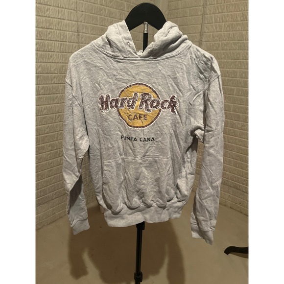 Hard Rock Cafe Other - Hard Rock Cafe Punta Cana Hoodie Gray Pullover‎ Sweatshirt